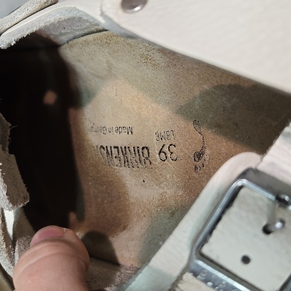 Birkenstock Women Tokio Super Grip Clog Leather Sandals Sz 39/8 Narrow - Picture 15 of 15